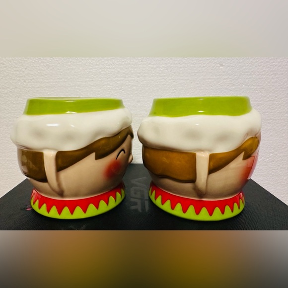Set Of 2 Target Threshold Elf 3D
Face Christmas Holiday
HotChocolate Mugs. - Picture 6 of 8
